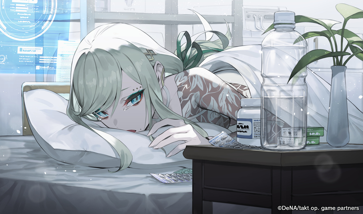 This is a pixiv picture whose title is 【takt op. 】G線上のアリア「哀しき独奏者」.
