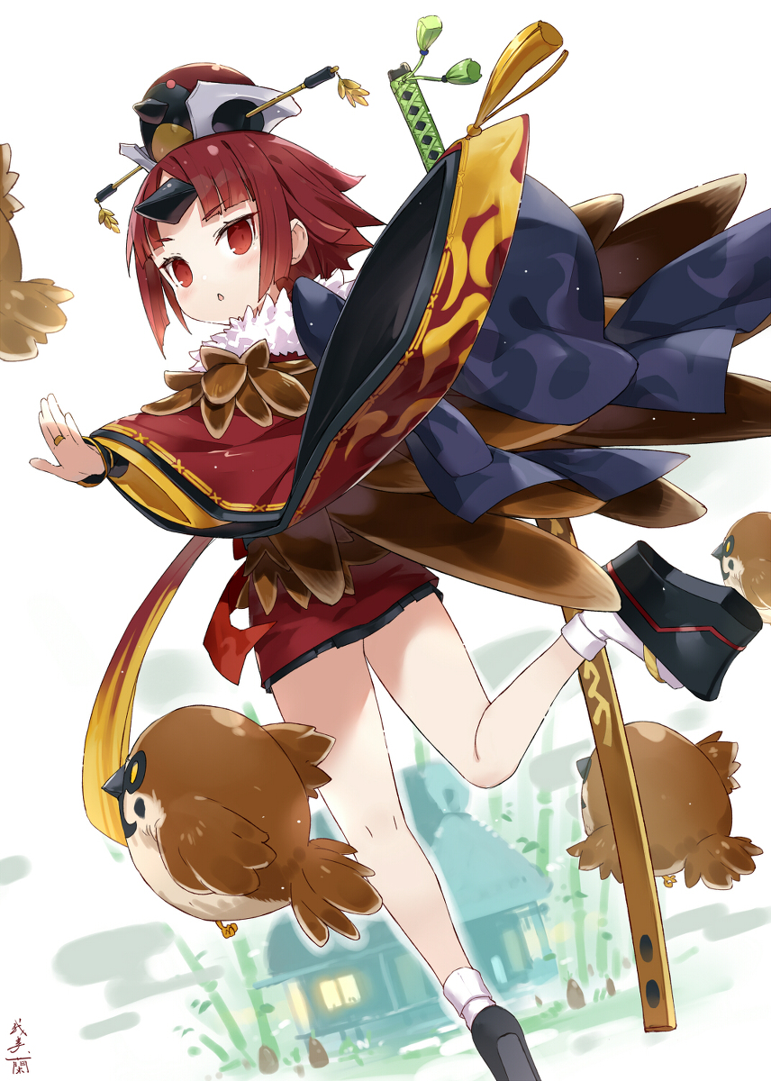 This is a pixiv picture whose title is 紅閻魔.