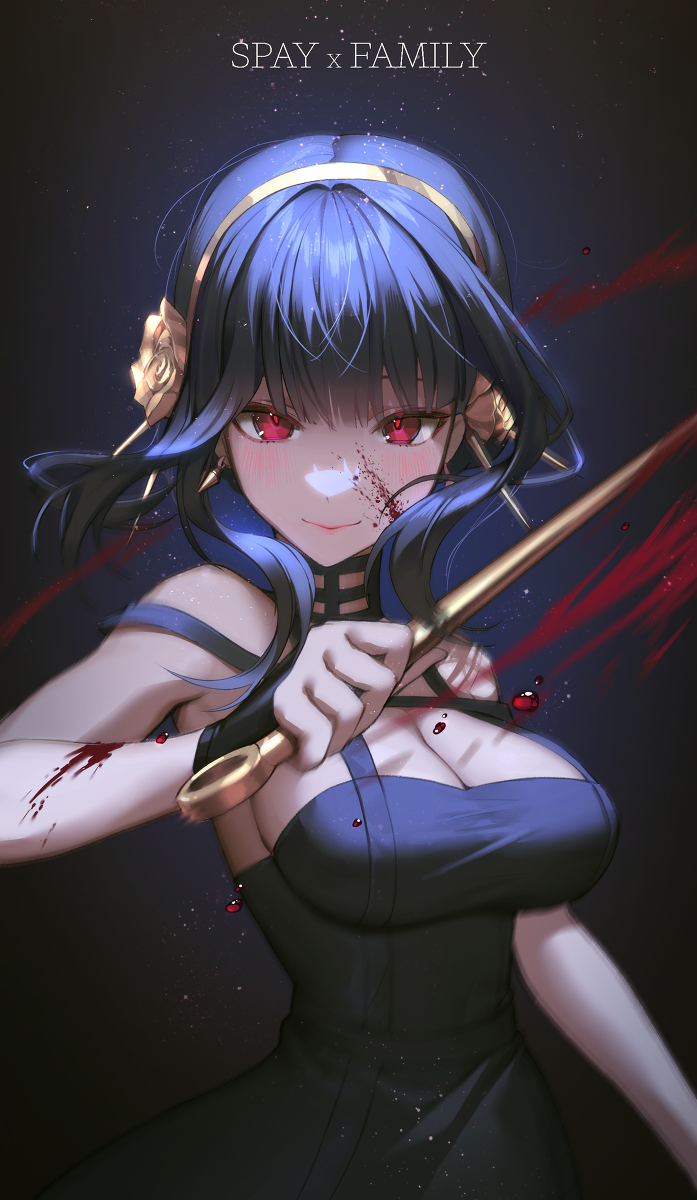 This is a pixiv picture whose title is Yor Forger.