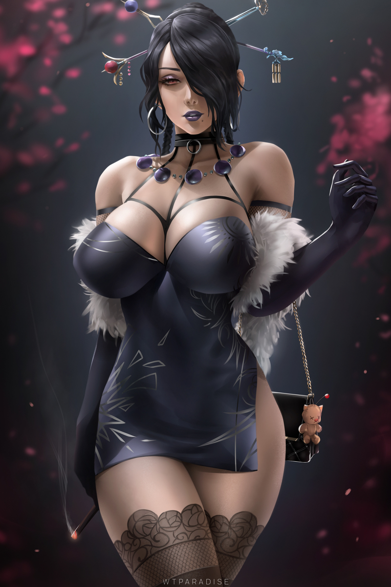 This is a pixiv picture whose title is Lulu.