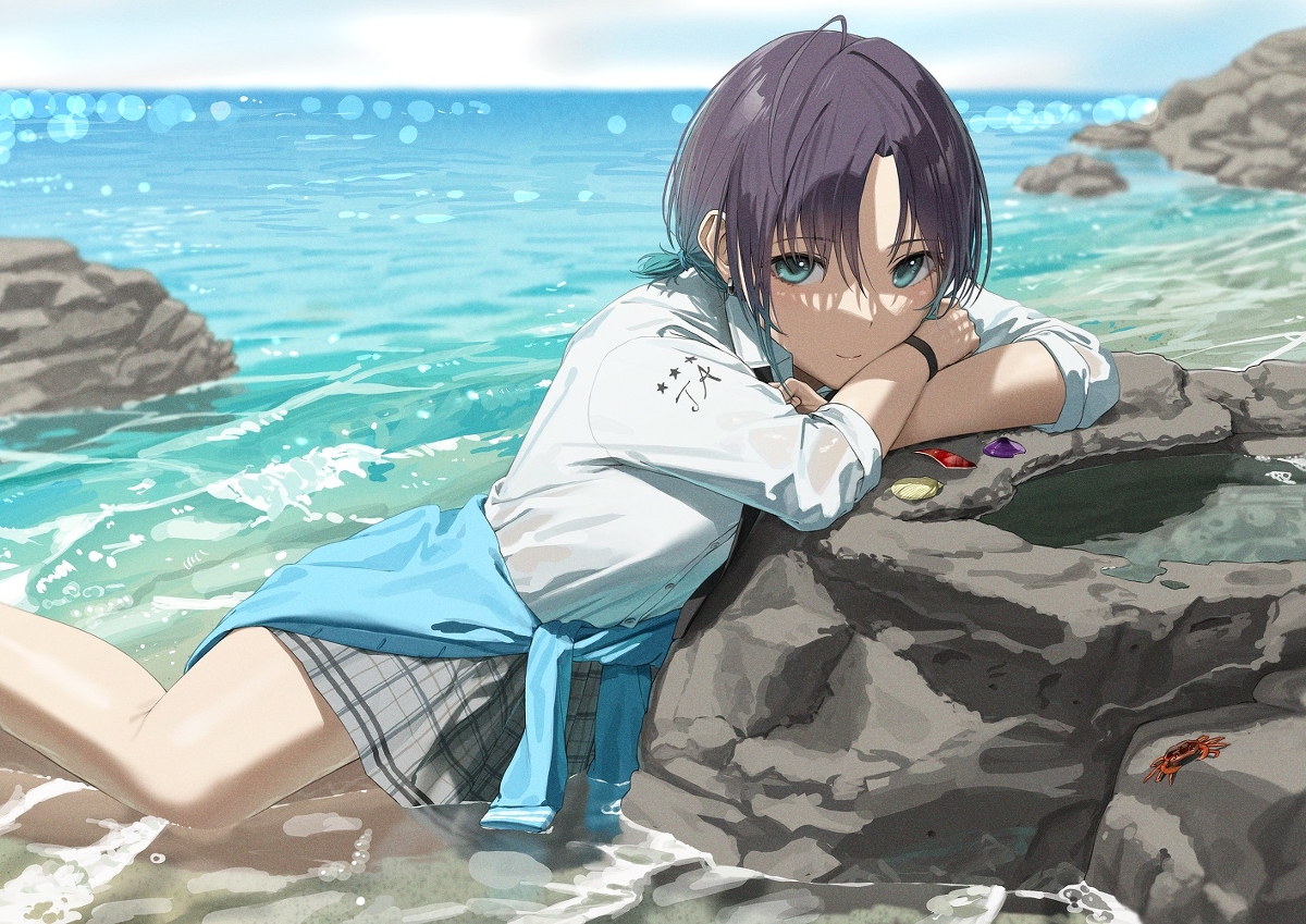 This is a pixiv picture whose title is 浅倉.