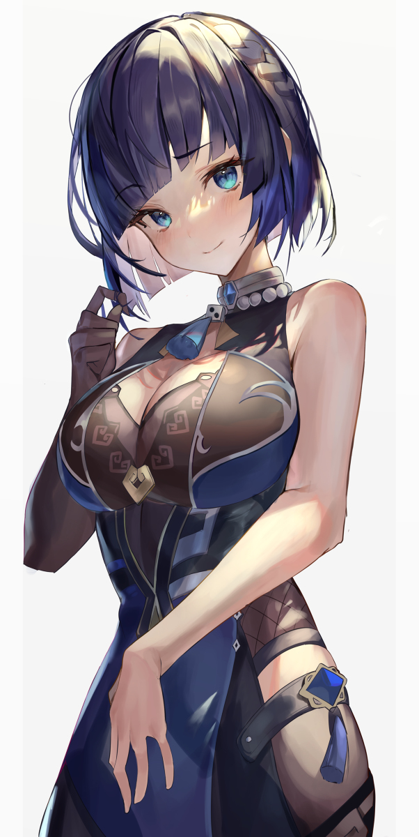 This is a pixiv picture whose title is 夜蘭.