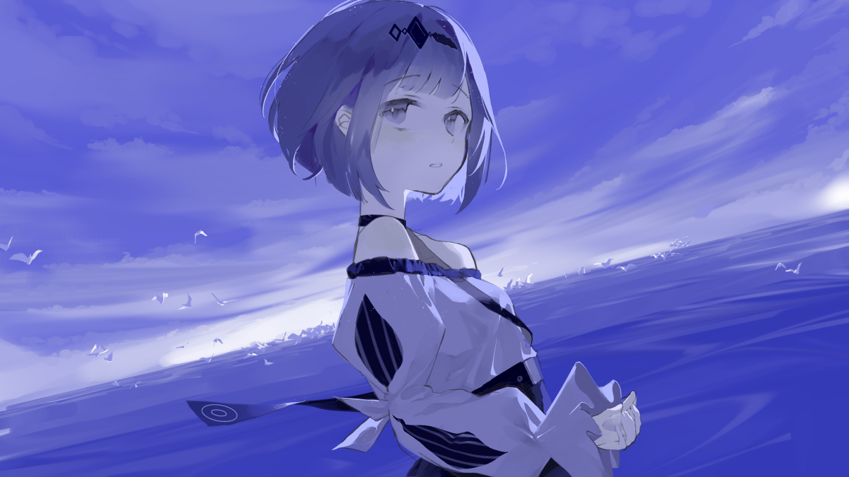 This is a pixiv picture whose title is commission.