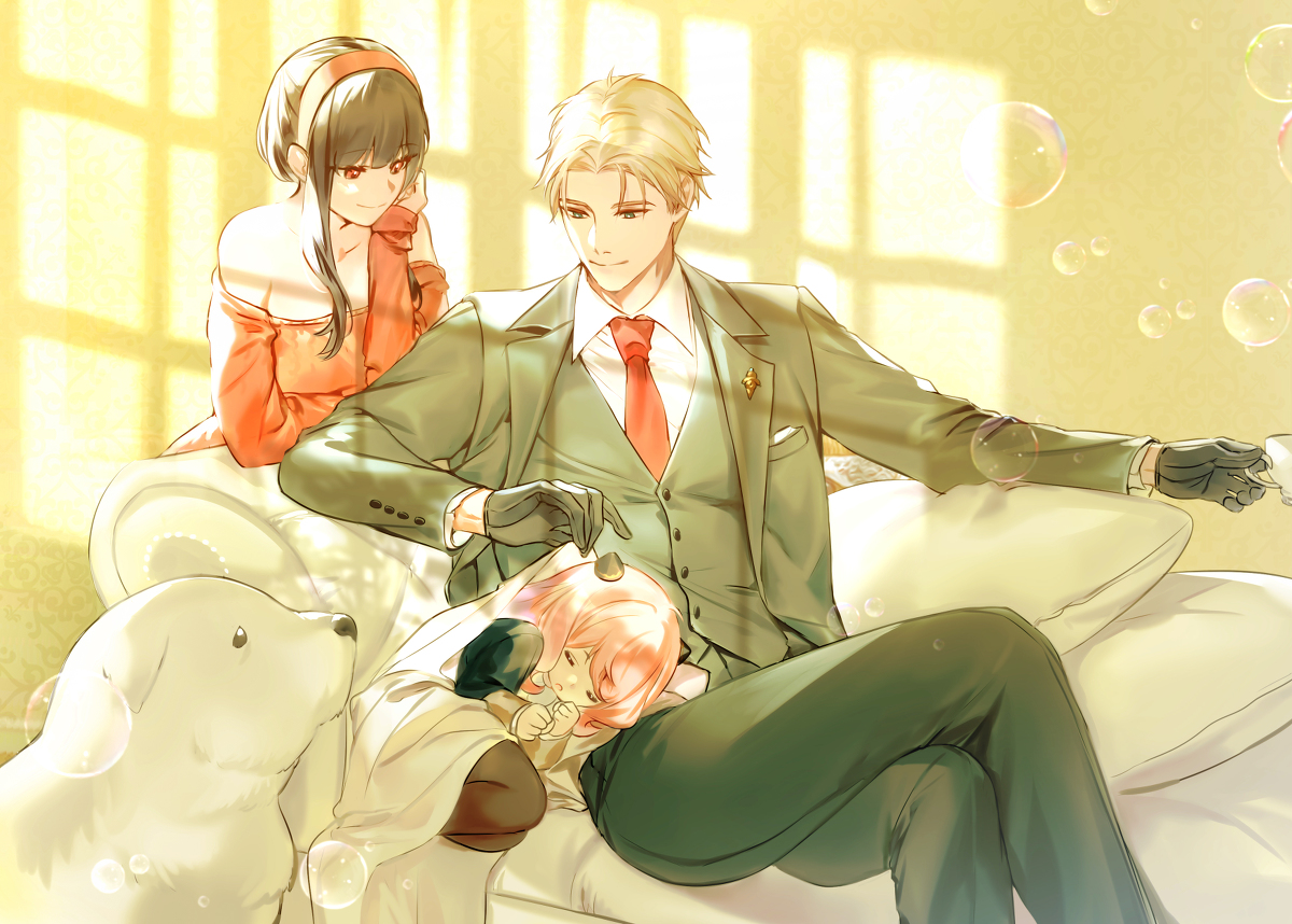 This is a pixiv picture whose title is SPY_FAMILY.