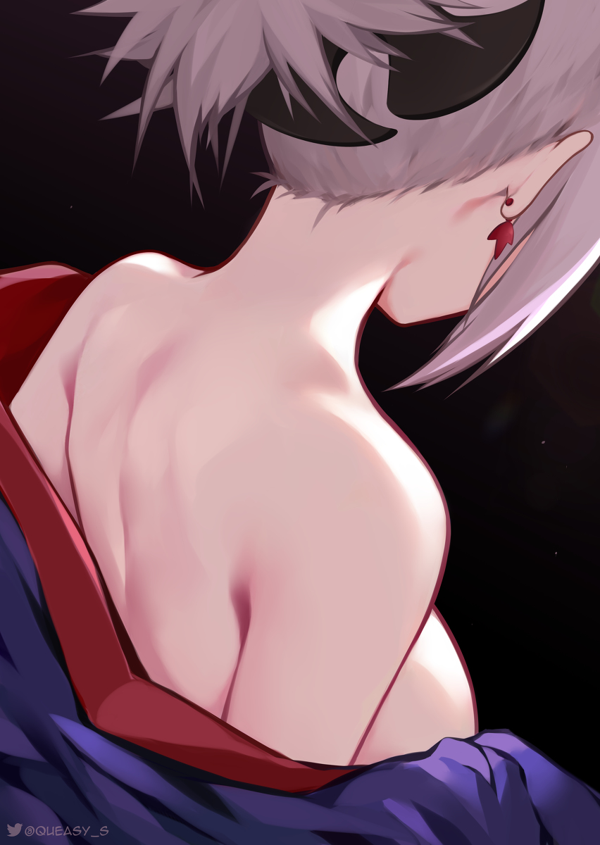 This is a pixiv picture whose title is Musashi.