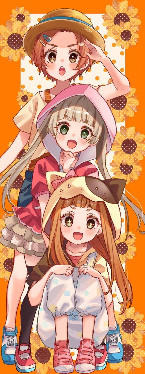 This is a pixiv picture whose title is ぷちっとナイン.