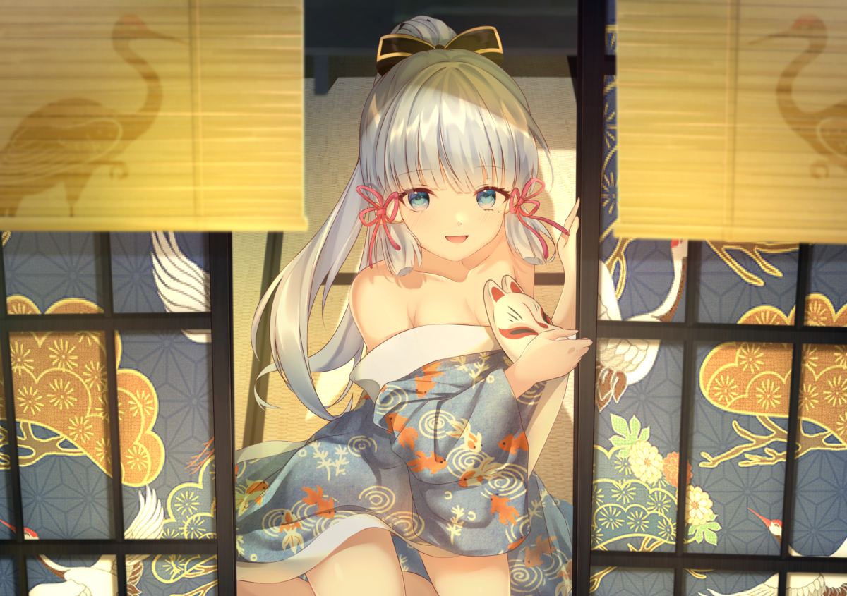 This is a pixiv picture whose title is 祭典准备.