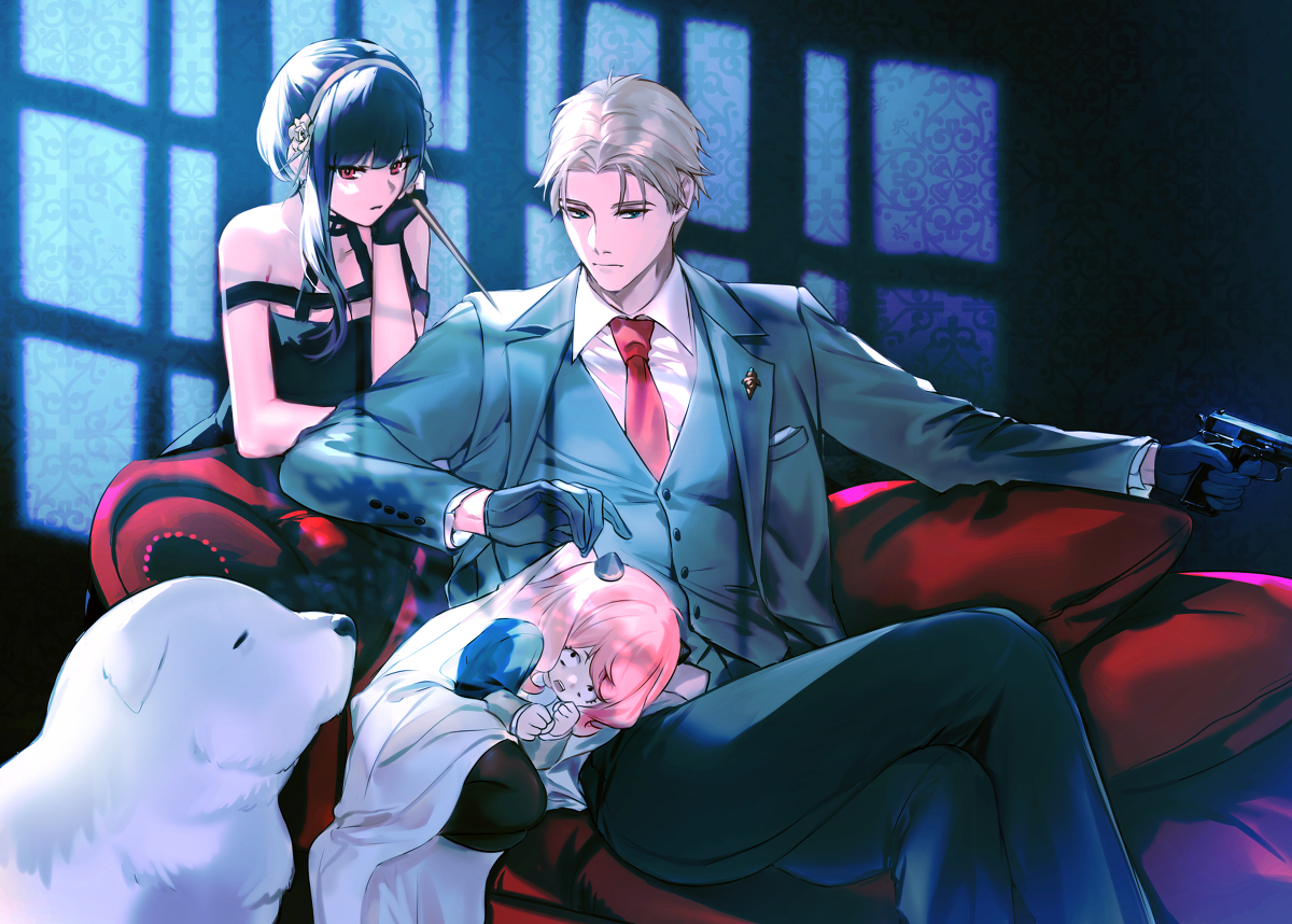 This is a pixiv picture whose title is SPY_FAMILY.