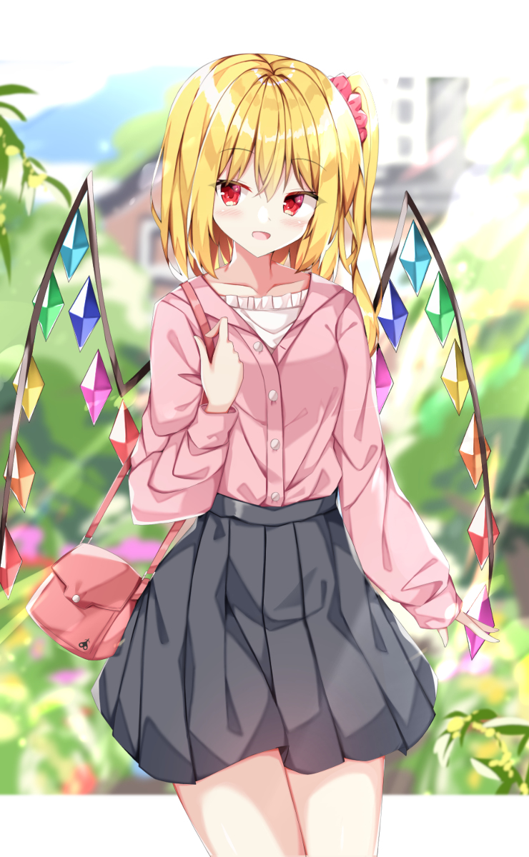 This is a pixiv picture whose title is フランちゃんとデート.