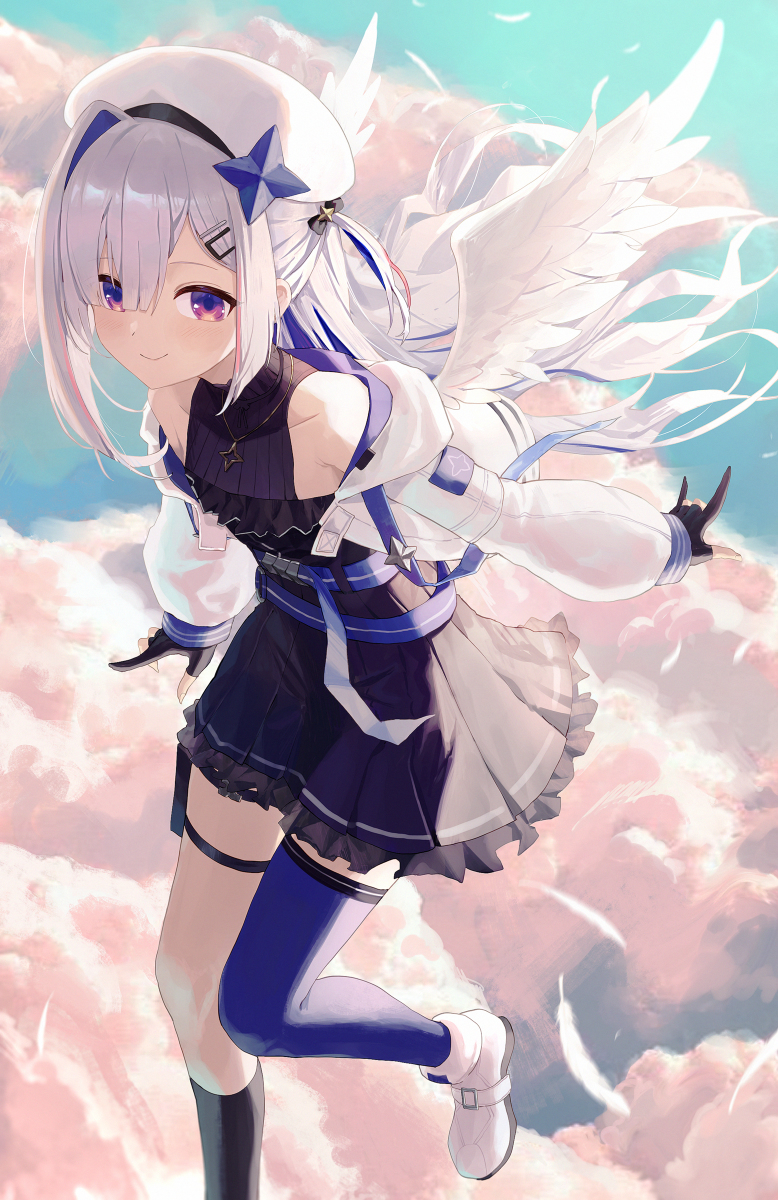 This is a pixiv picture whose title is 👼.
