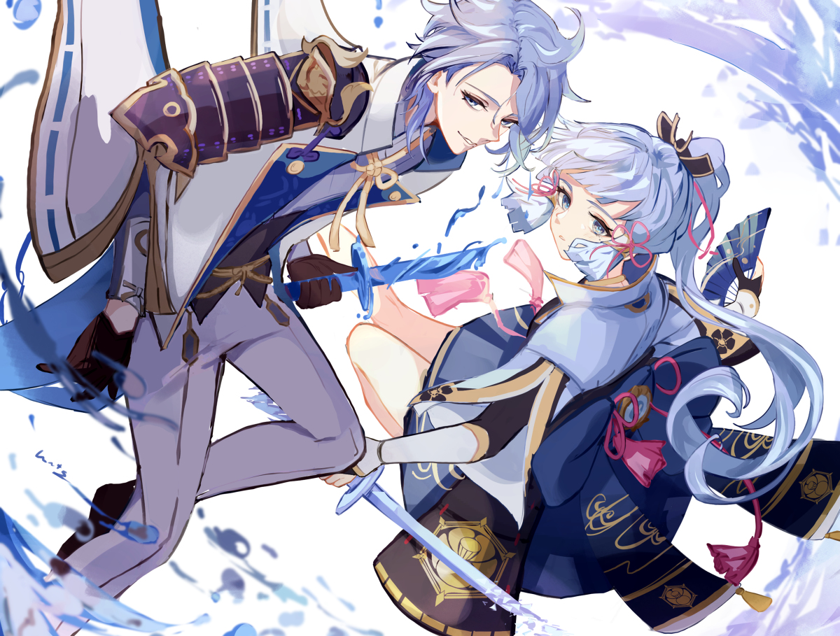 This is a pixiv picture whose title is 神里流！.