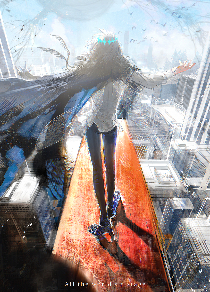 This is a pixiv picture whose title is All the world's a stage..