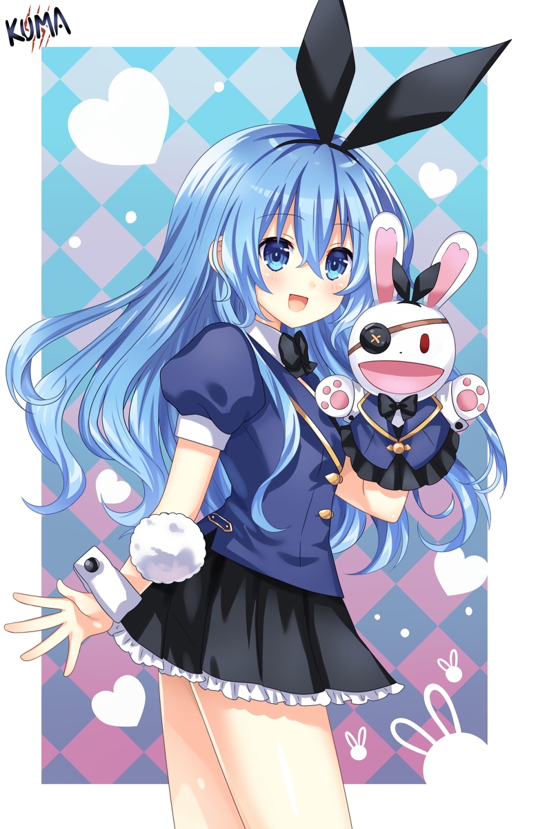 This is a pixiv picture whose title is Yoshino Himekawa bunny ver.