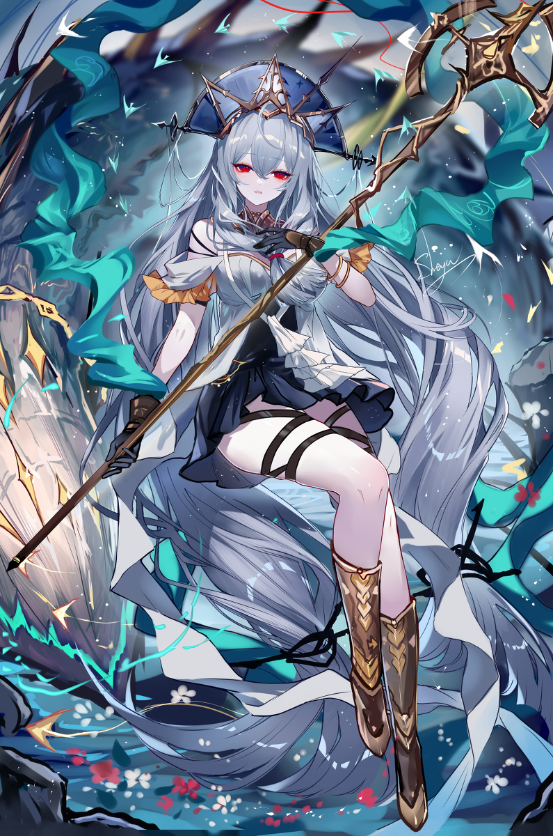This is a pixiv picture whose title is 💧.