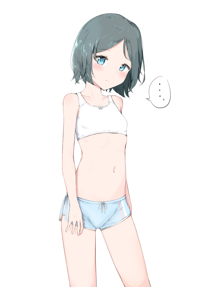 This is a pixiv picture whose title is お着替え見られちゃう女の子2.