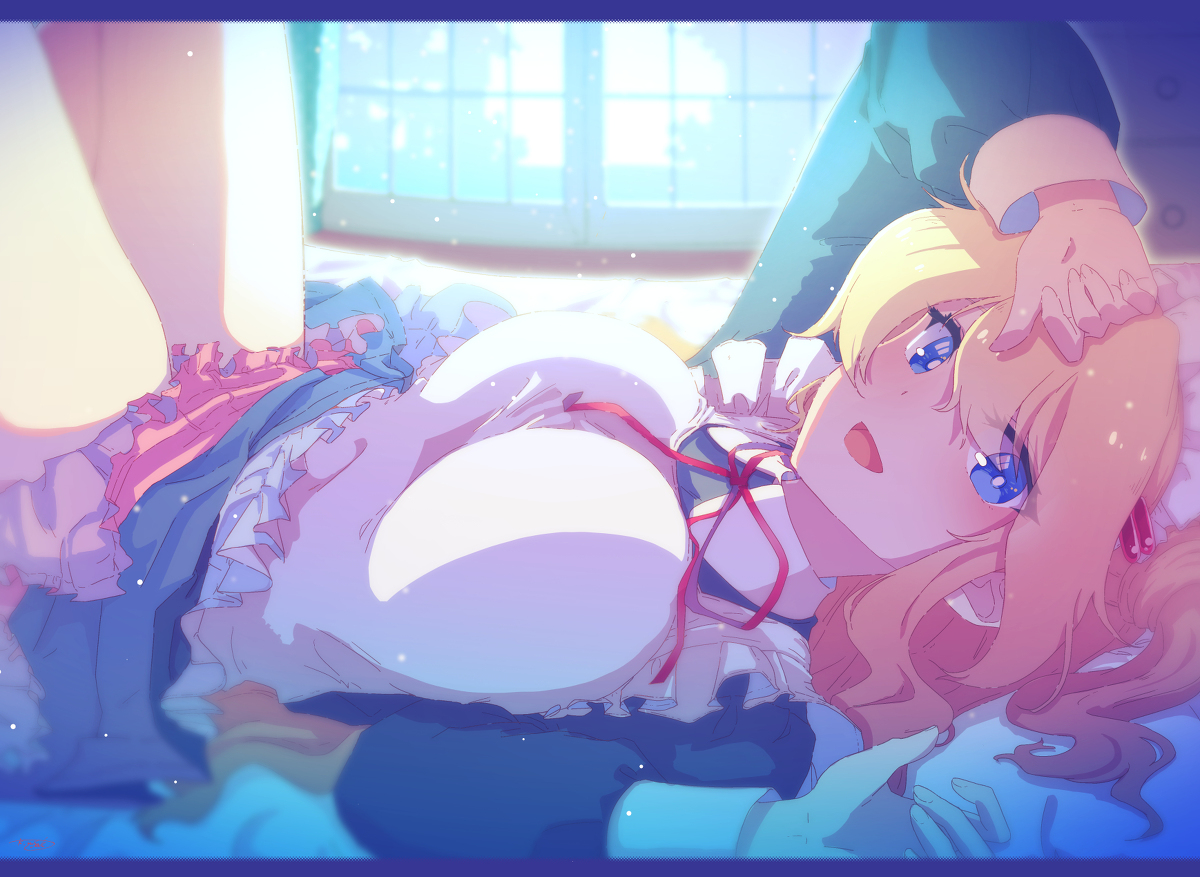 This is a pixiv picture whose title is 添い寝してくる.