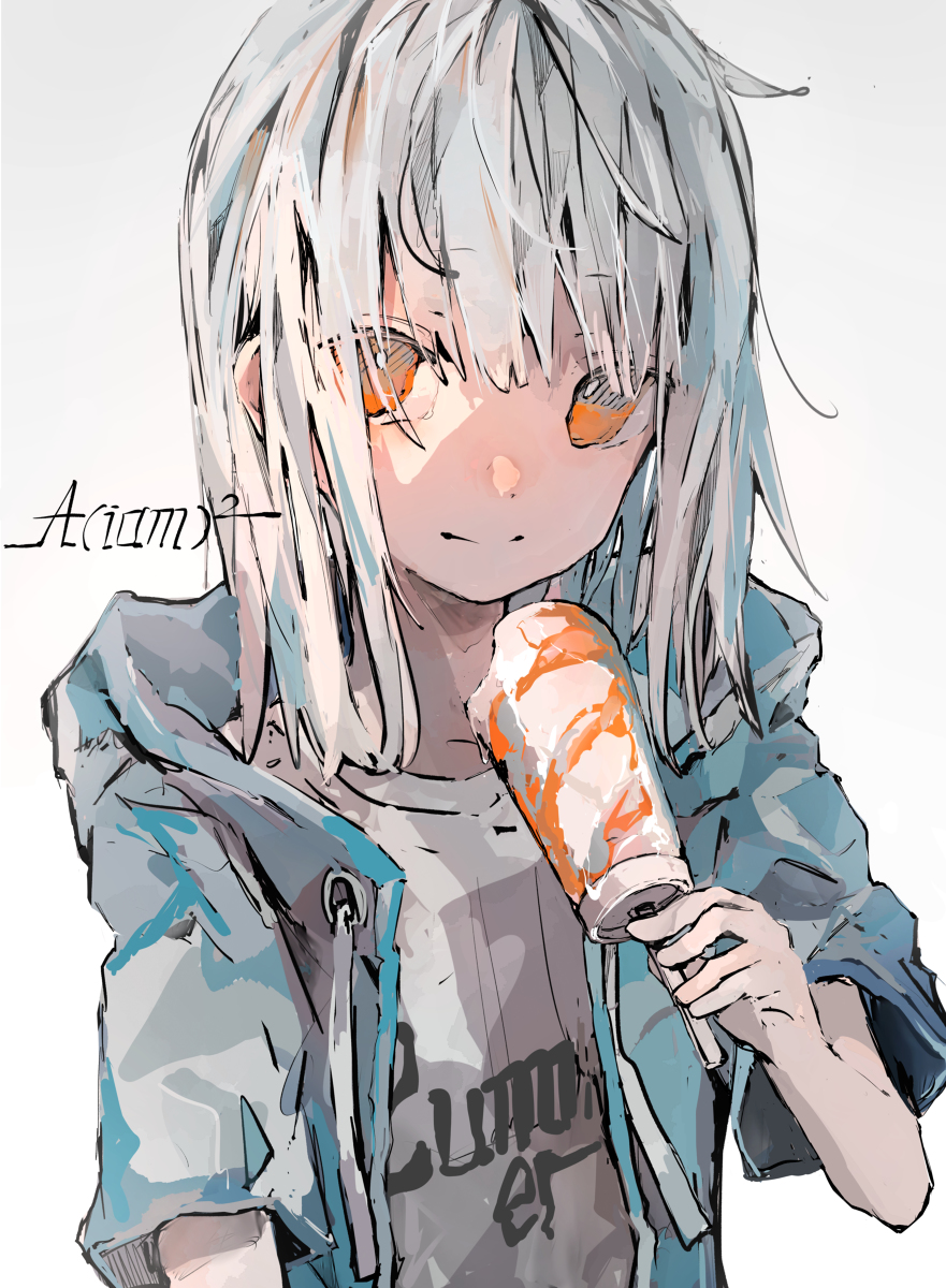This is a pixiv picture whose title is 「夏みたいだね」.