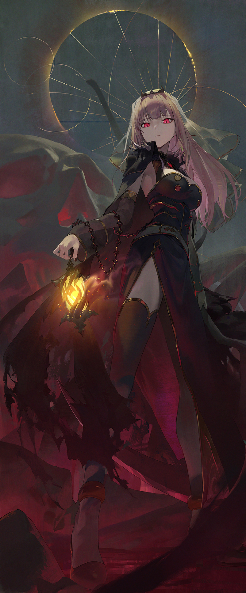 This is a pixiv picture whose title is 8日目,Mori Calliope.
