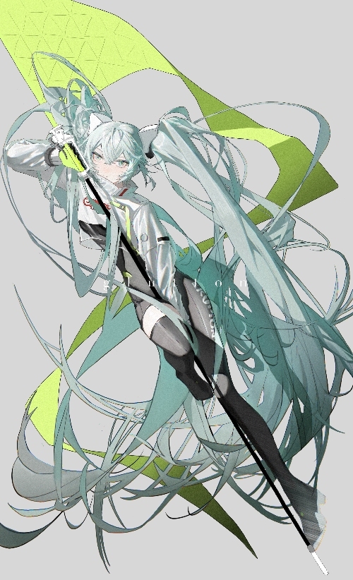 This is a pixiv picture whose title is racingmiku2022.