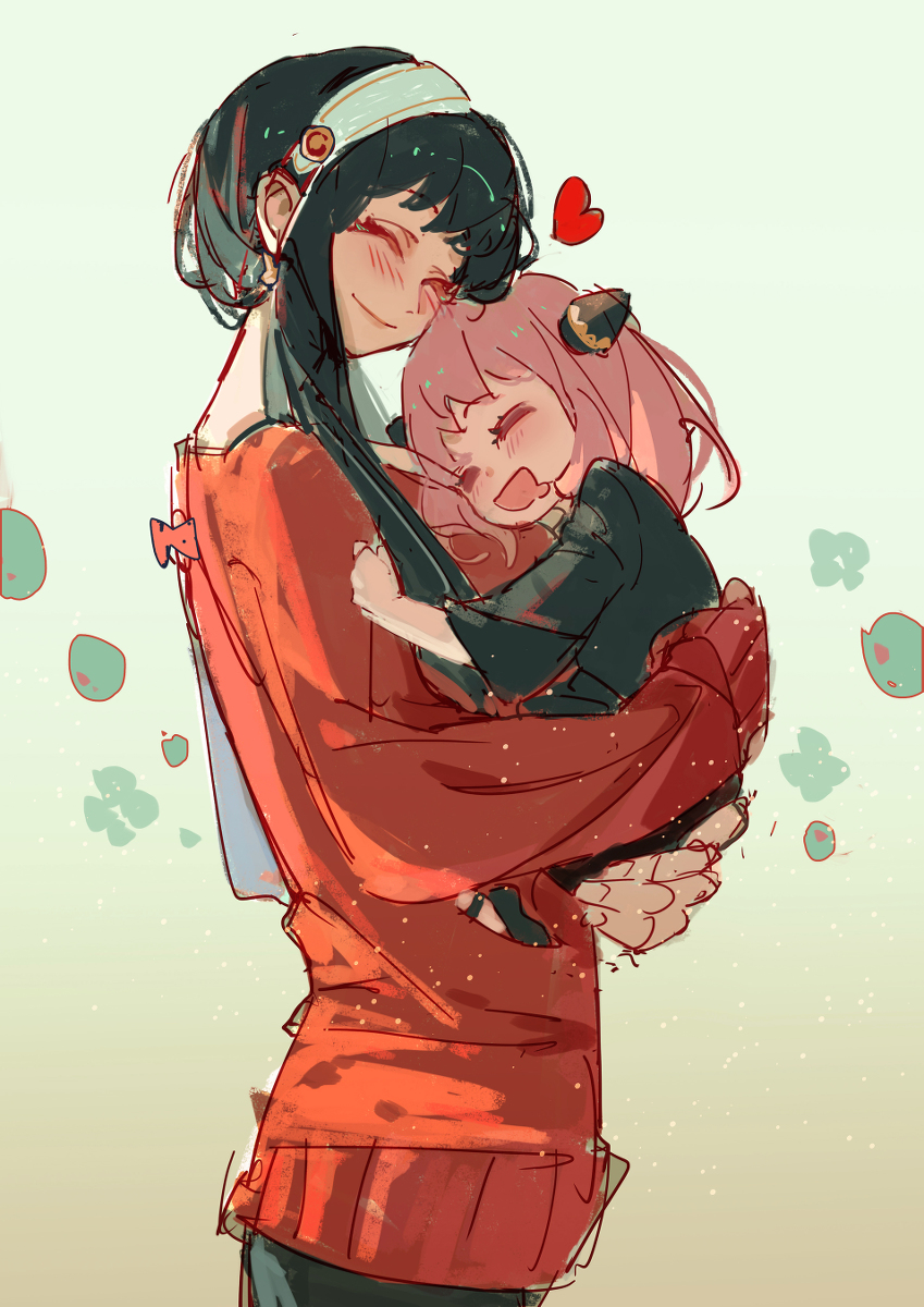 This is a pixiv picture whose title is mom❤.