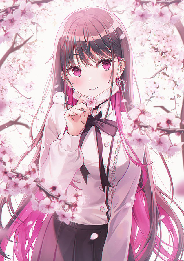 This is a pixiv picture whose title is 春が行く前に.