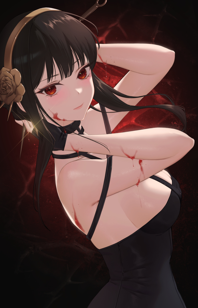 This is a pixiv picture whose title is Yor.