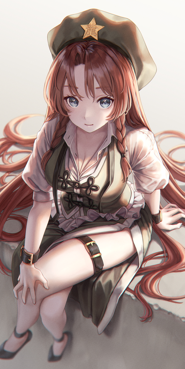 This is a pixiv picture whose title is 美鈴.