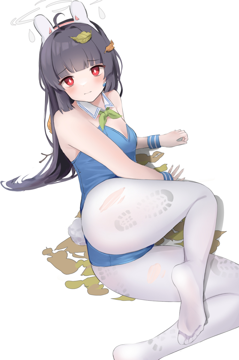 This is a pixiv picture whose title is Miyu Bunny Suit.