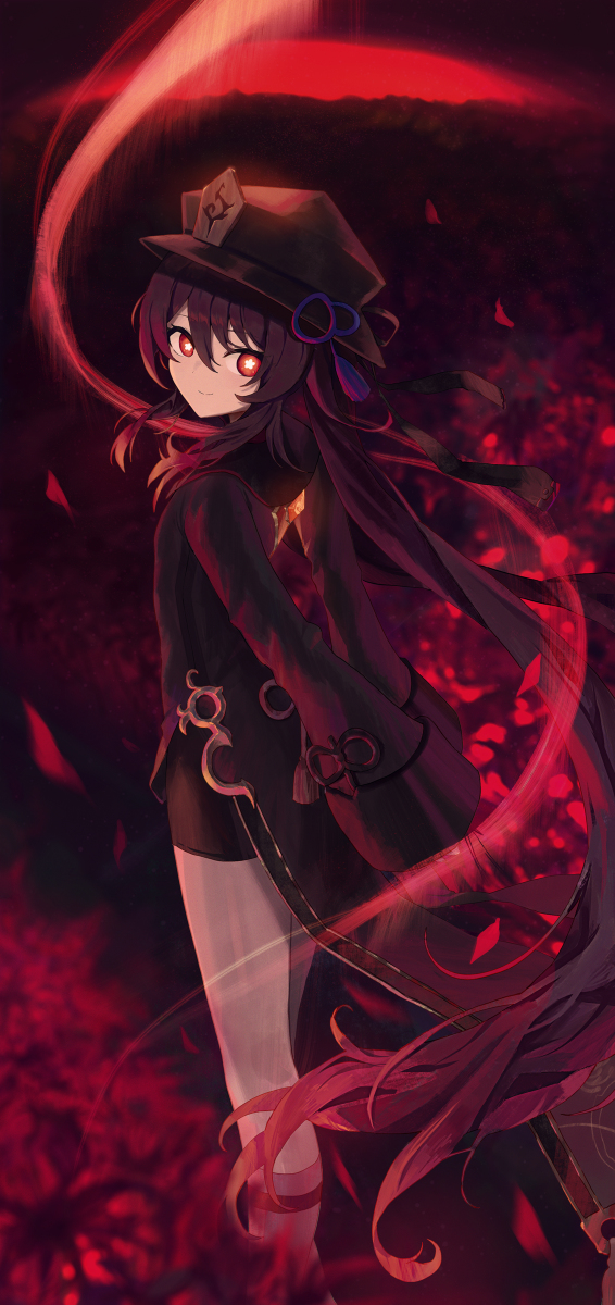 This is a pixiv picture whose title is HU.