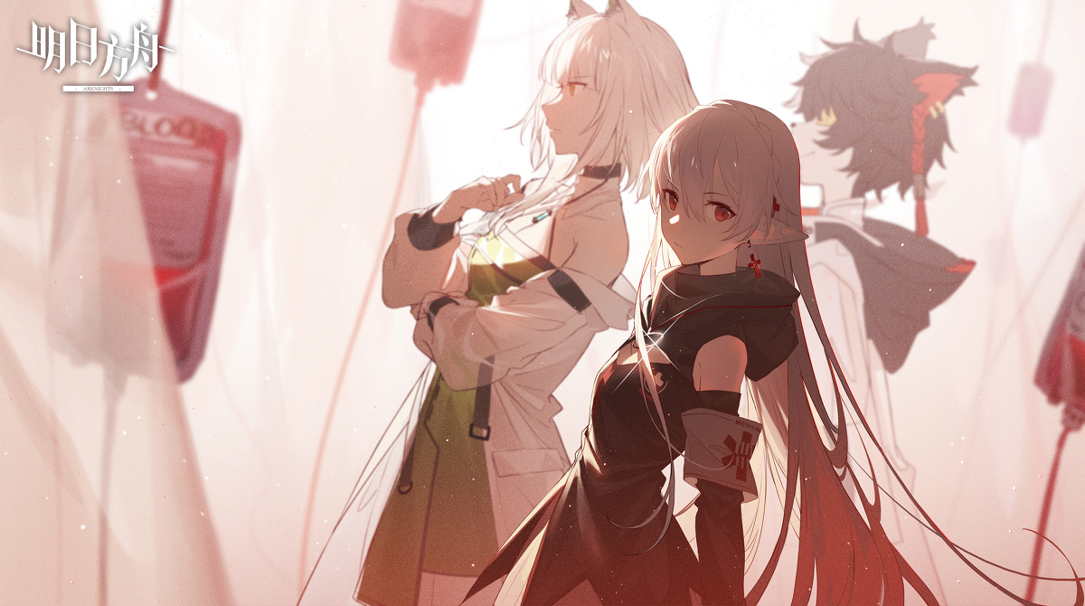 This is a pixiv picture whose title is Arknights.