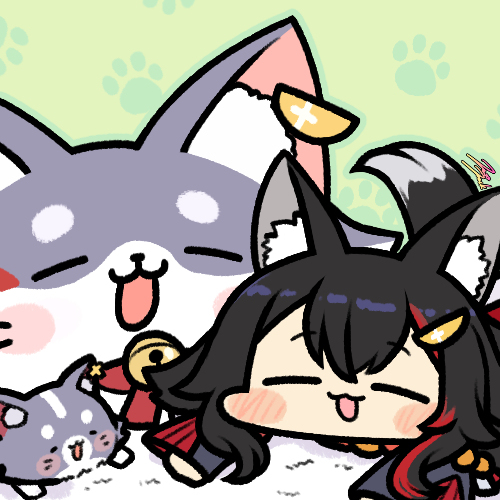 This is a pixiv picture whose title is みぉーん.