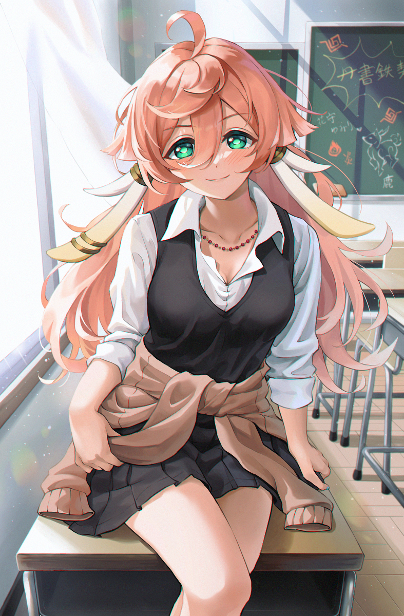 This is a pixiv picture whose title is 煙緋x早坂愛.