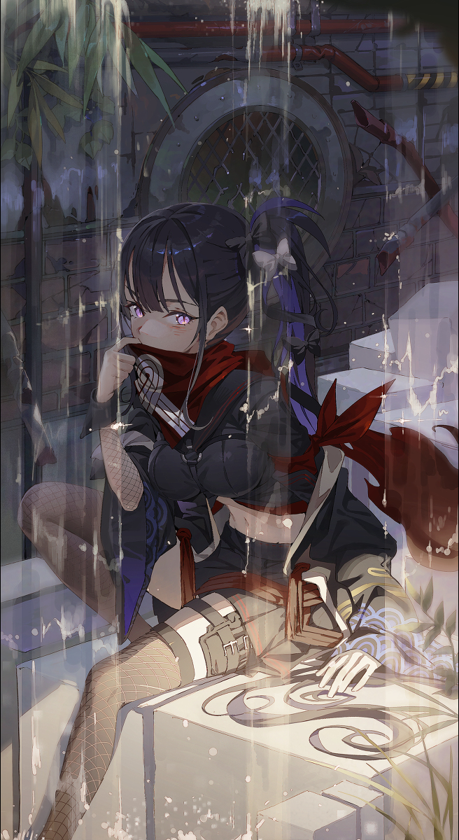 This is a pixiv picture whose title is 下水溝.