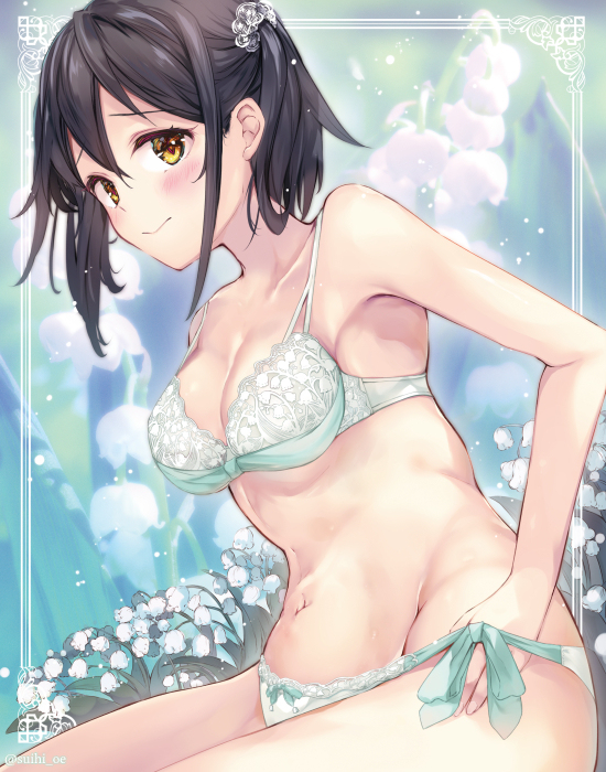 This is a pixiv picture whose title is Muguet.