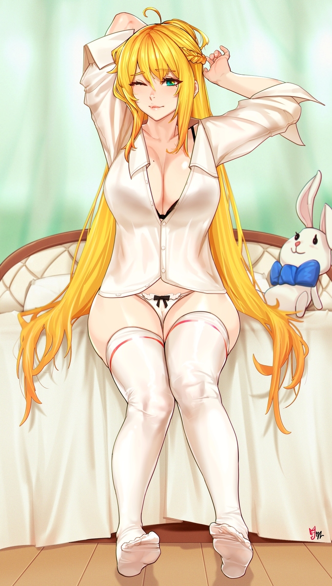 This is a pixiv picture whose title is 끙.