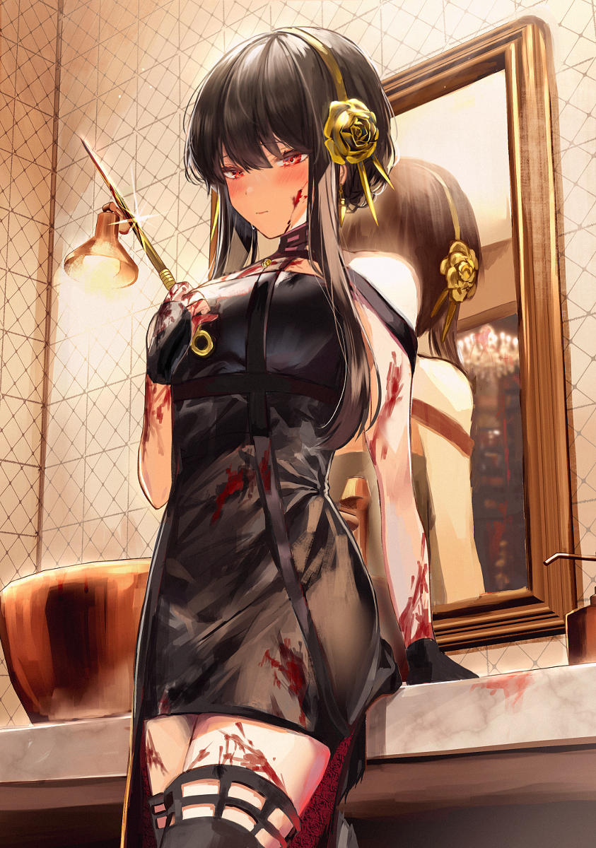 This is a pixiv picture whose title is ヨルさん.