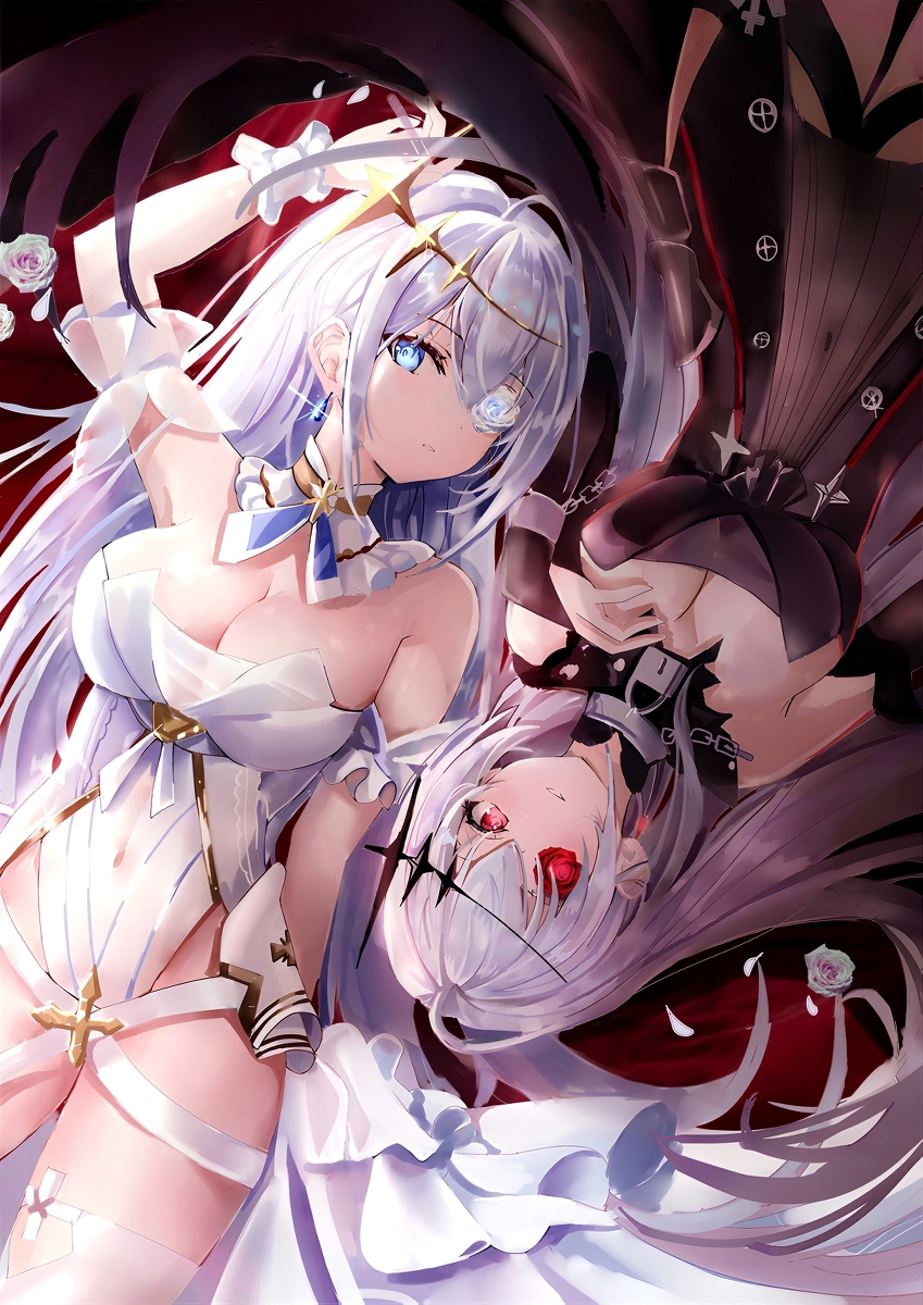 This is a pixiv picture whose title is 【アズールレーン】エムデン.