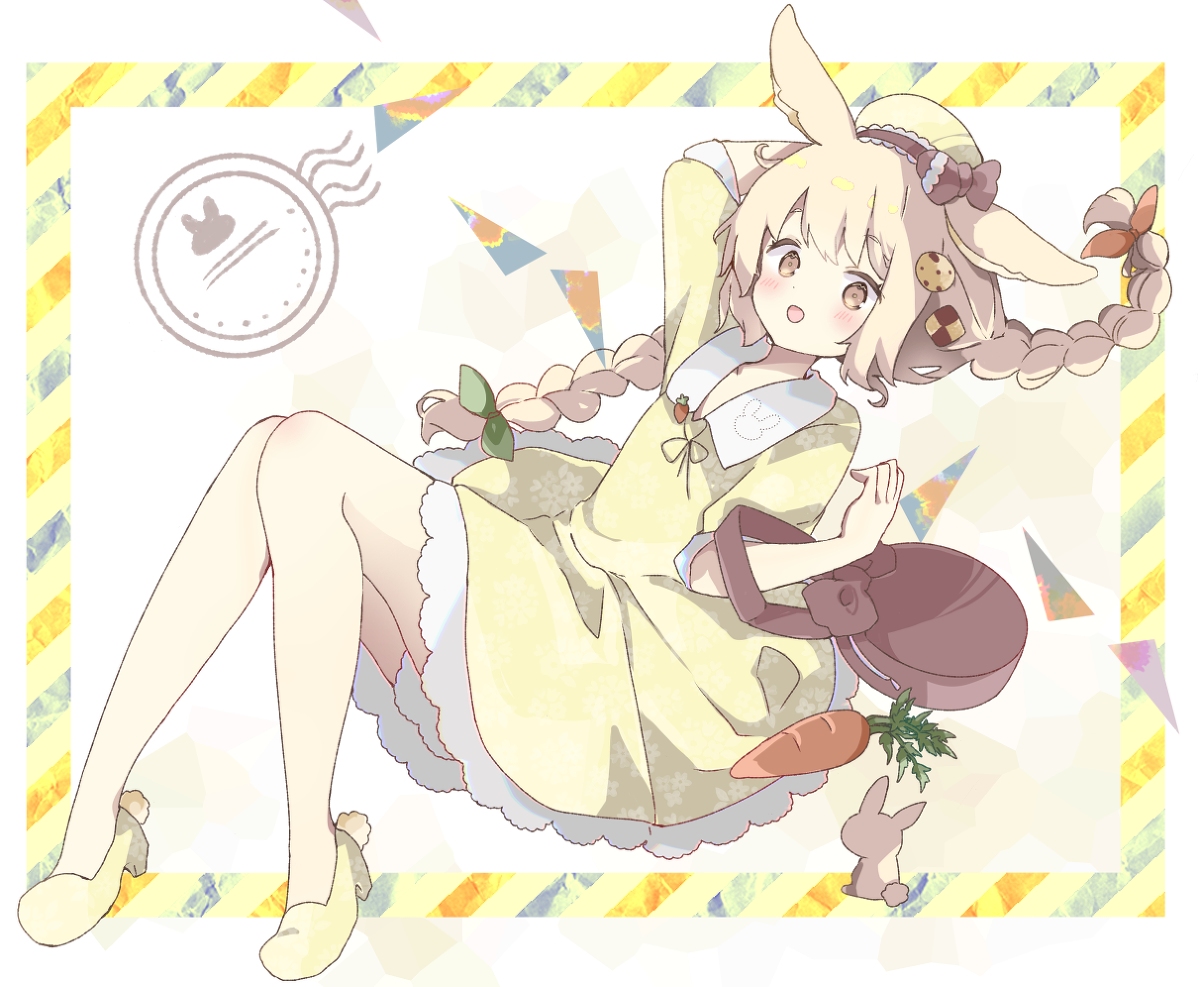 This is a pixiv picture whose title is 🥕.