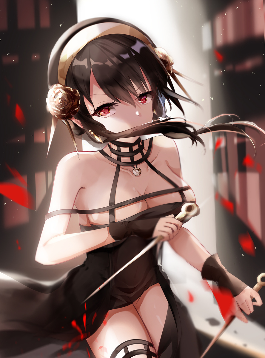 This is a pixiv picture whose title is ヨル・フォージャー.