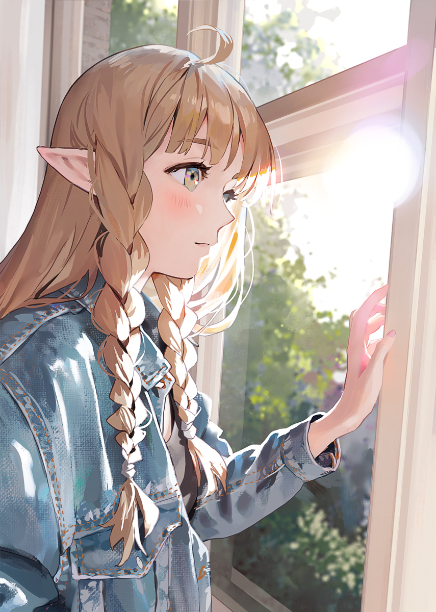 This is a pixiv picture whose title is Window.