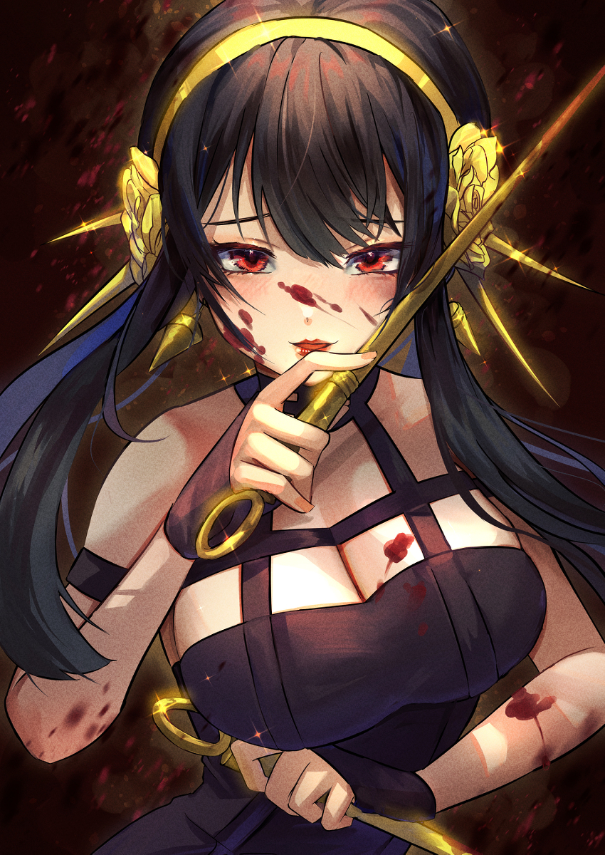 This is a pixiv picture whose title is いばら姫.