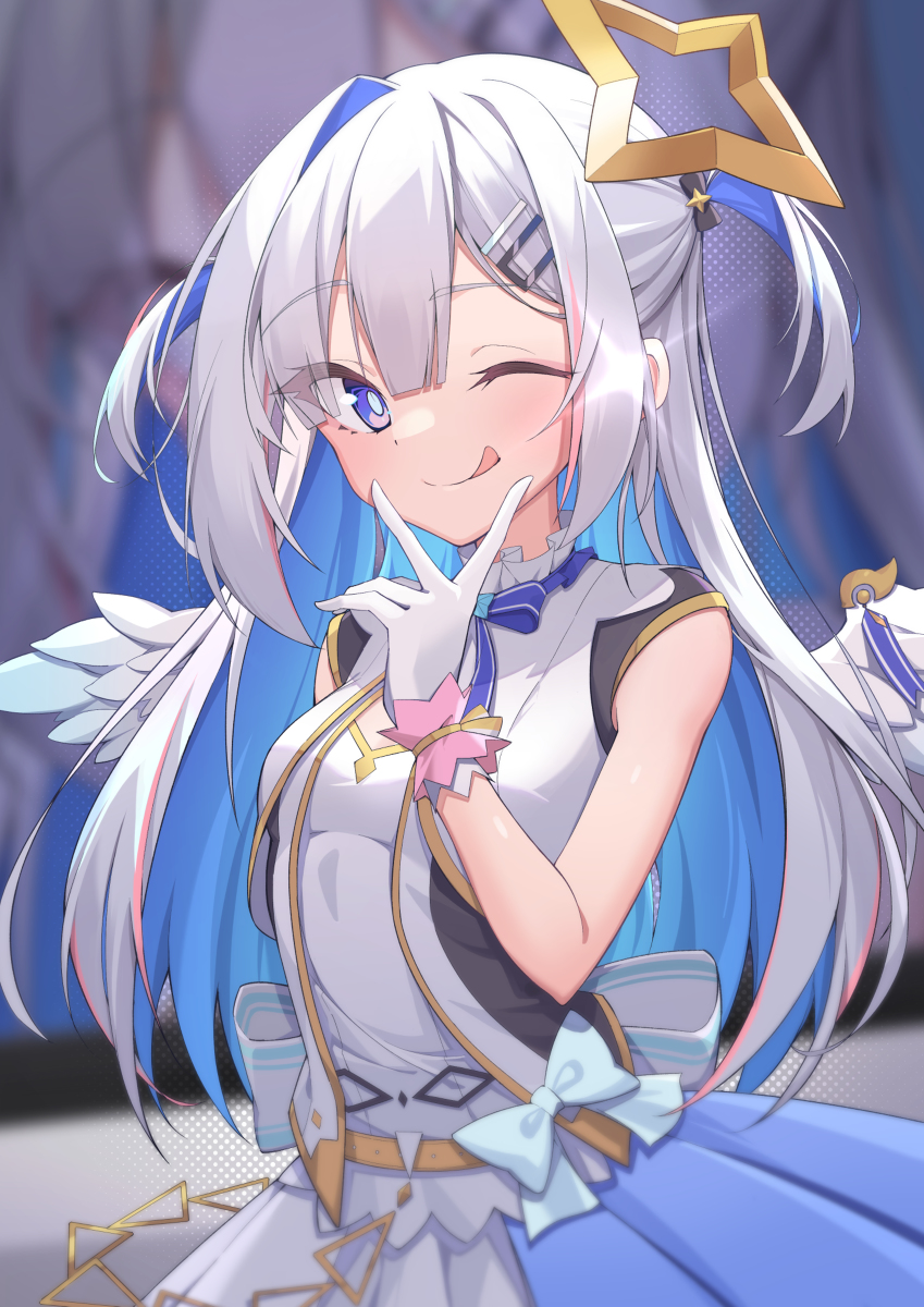 This is a pixiv picture whose title is アイドルかなた.