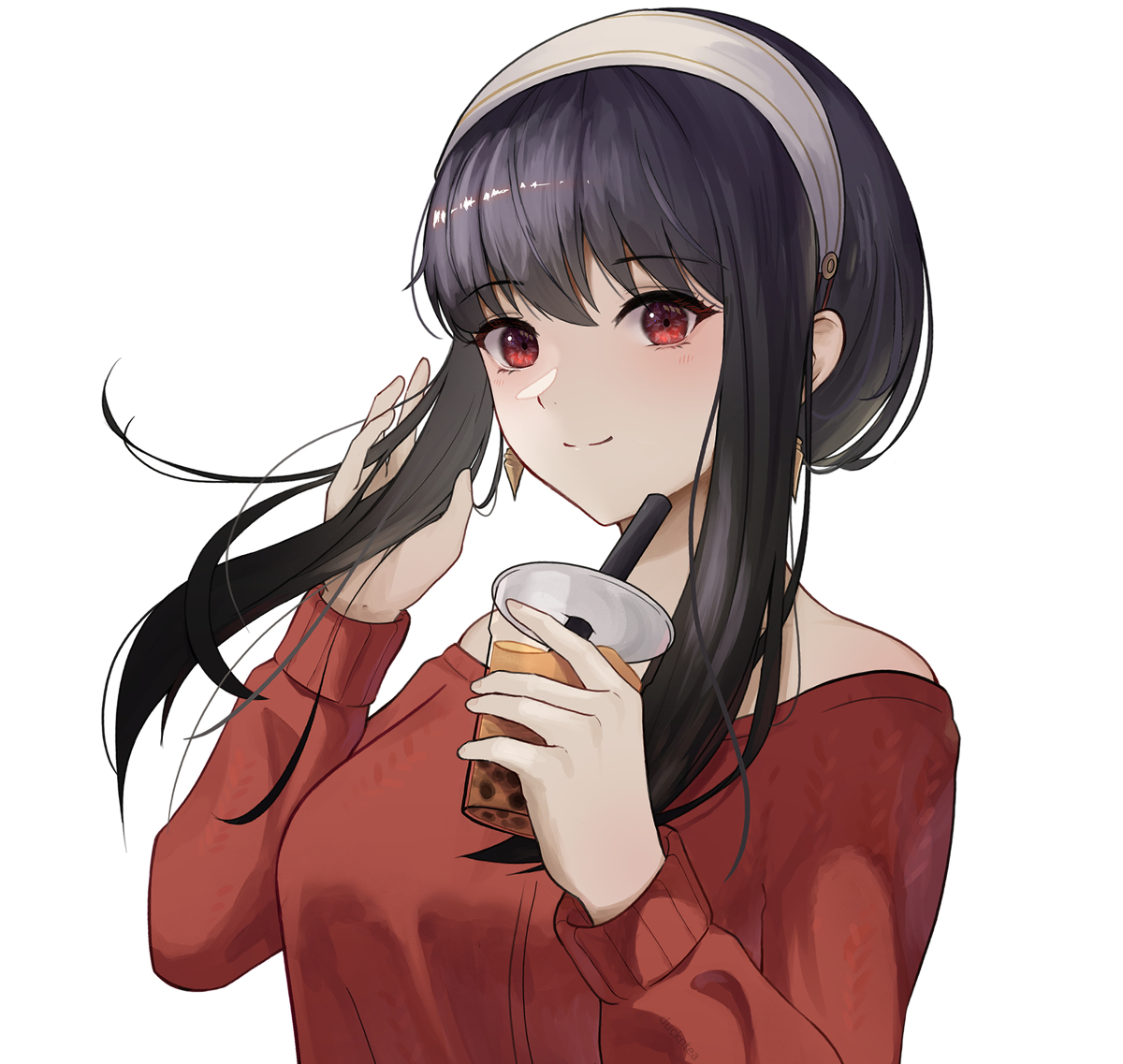 This is a pixiv picture whose title is Yor Forger.