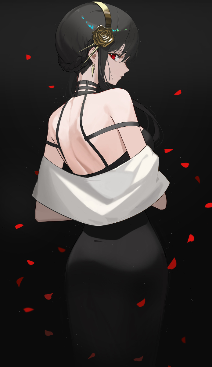 This is a pixiv picture whose title is ヨル・フォージャー.