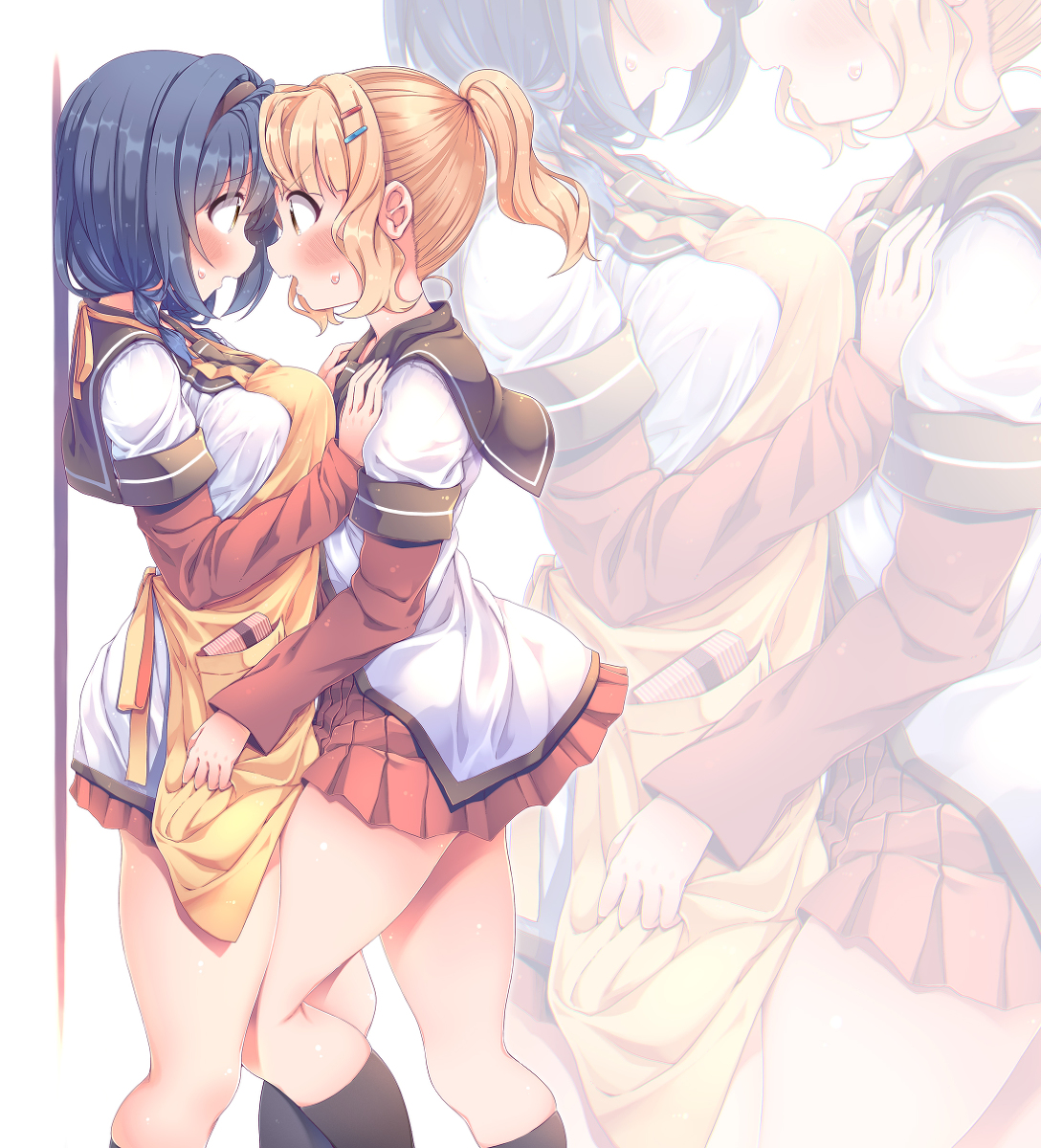 This is a pixiv picture whose title is チョコと体温.