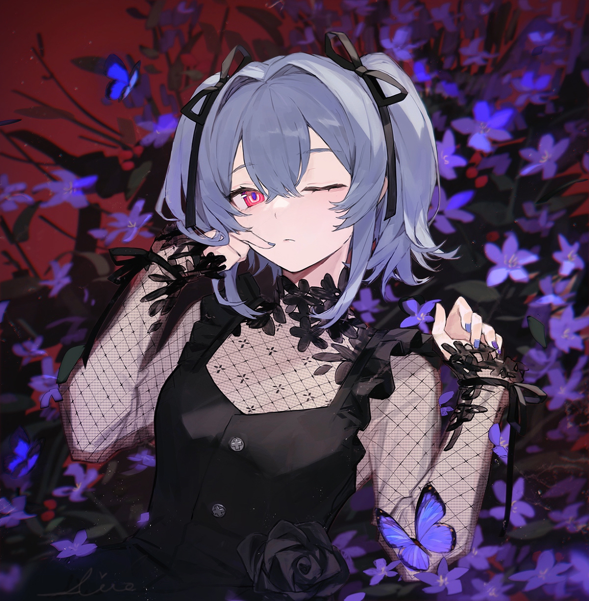 This is a pixiv picture whose title is NIYA.
