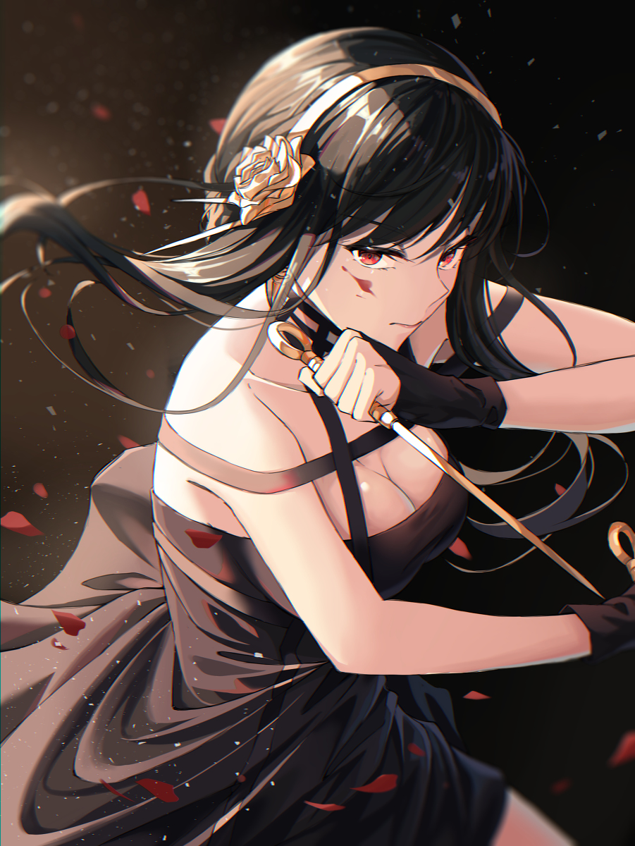 This is a pixiv picture whose title is いばら姫.