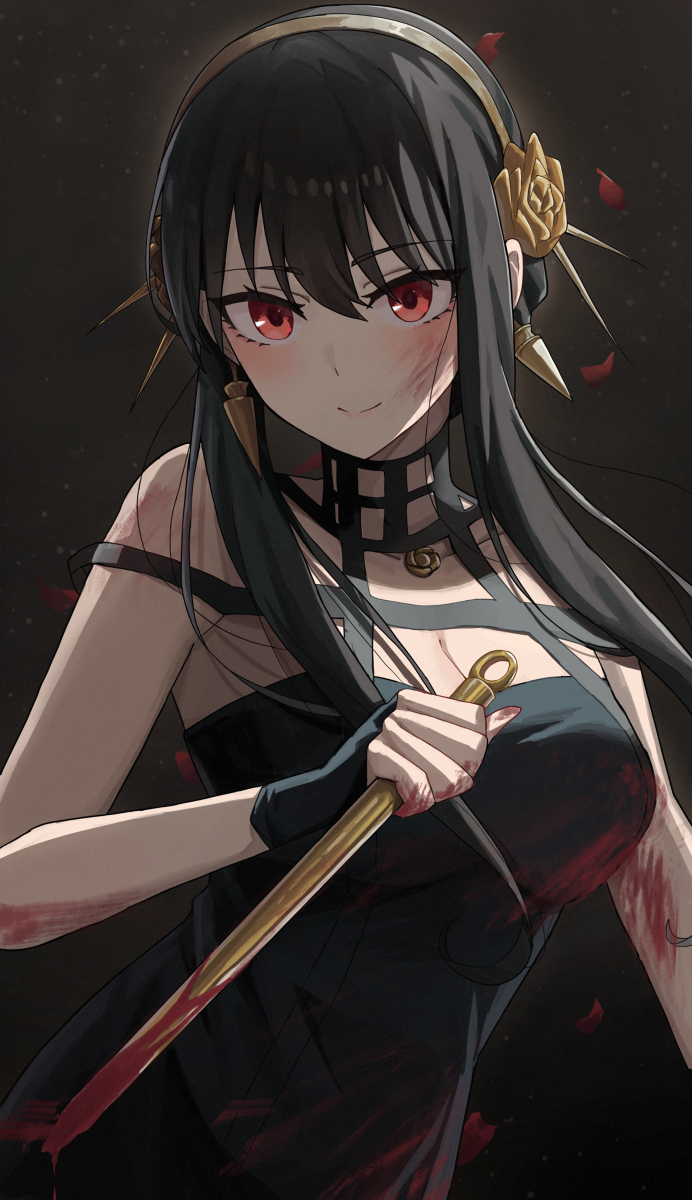 This is a pixiv picture whose title is ヨル・フォージャー.