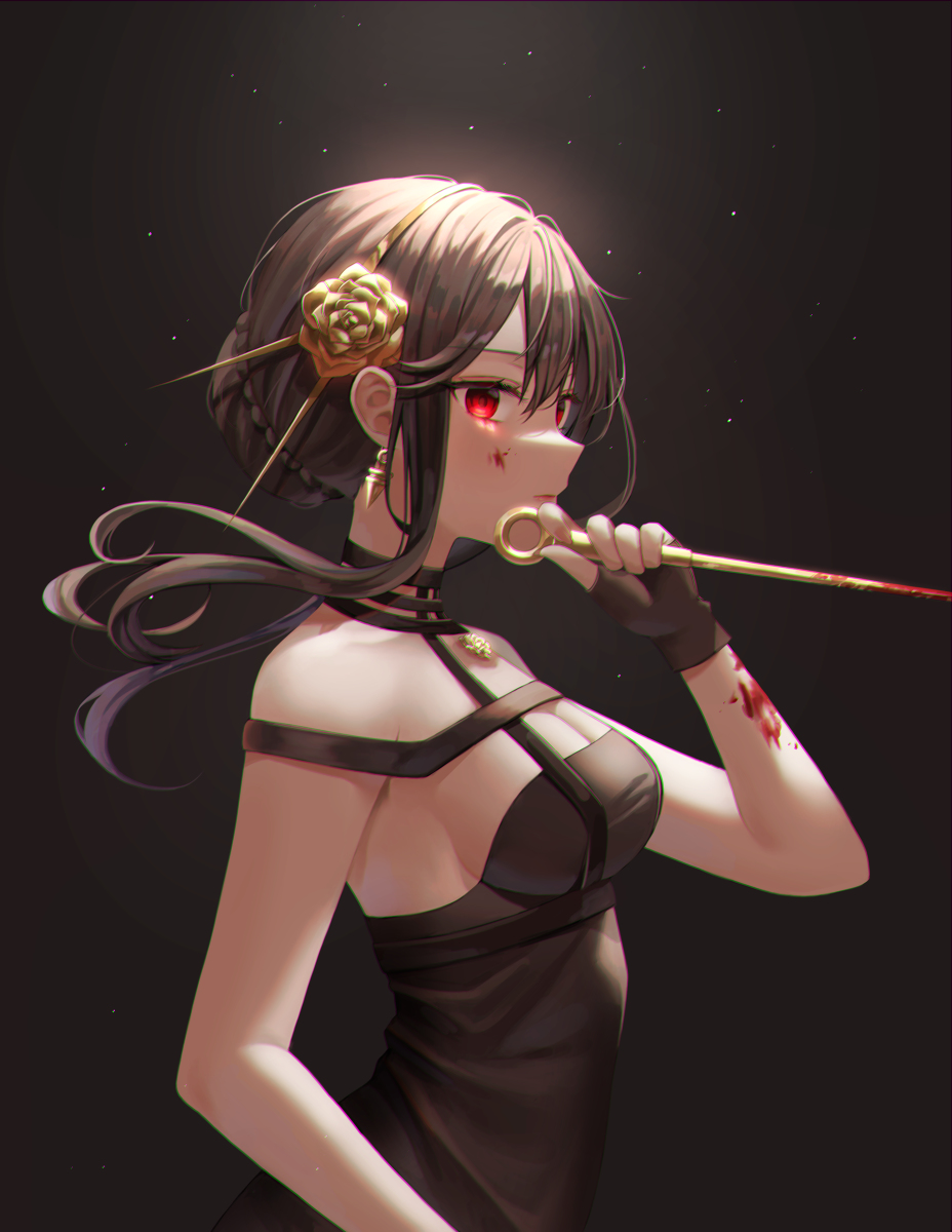 This is a pixiv picture whose title is Yor Forger.