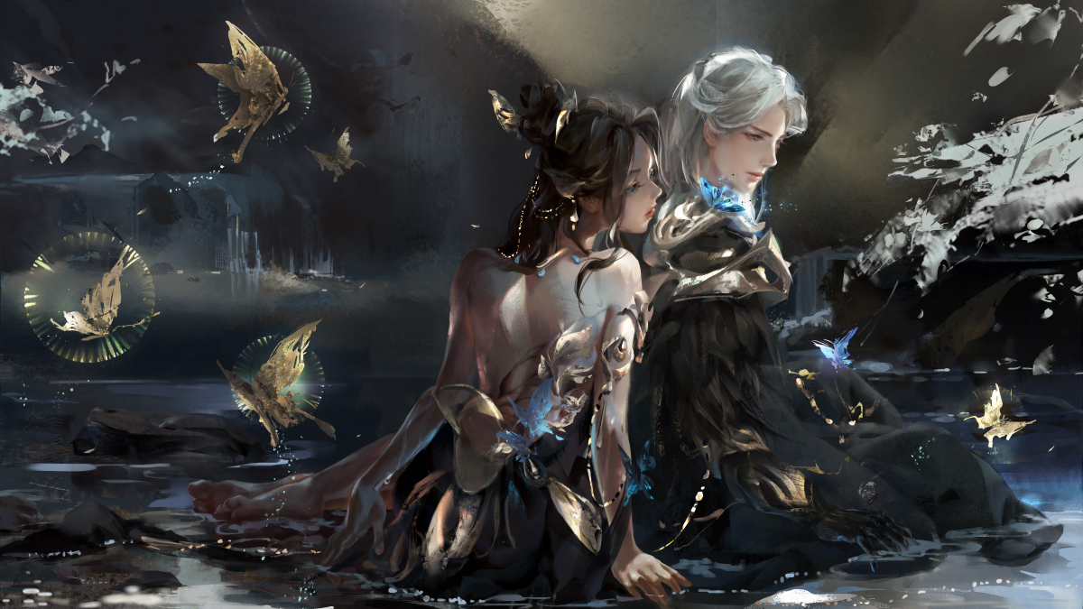 This is a pixiv picture whose title is ghost.